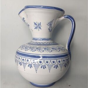 Large sangria pitcher handmade and handpainted in Spain‎